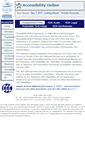 Mobile Screenshot of accessibilityonline.org